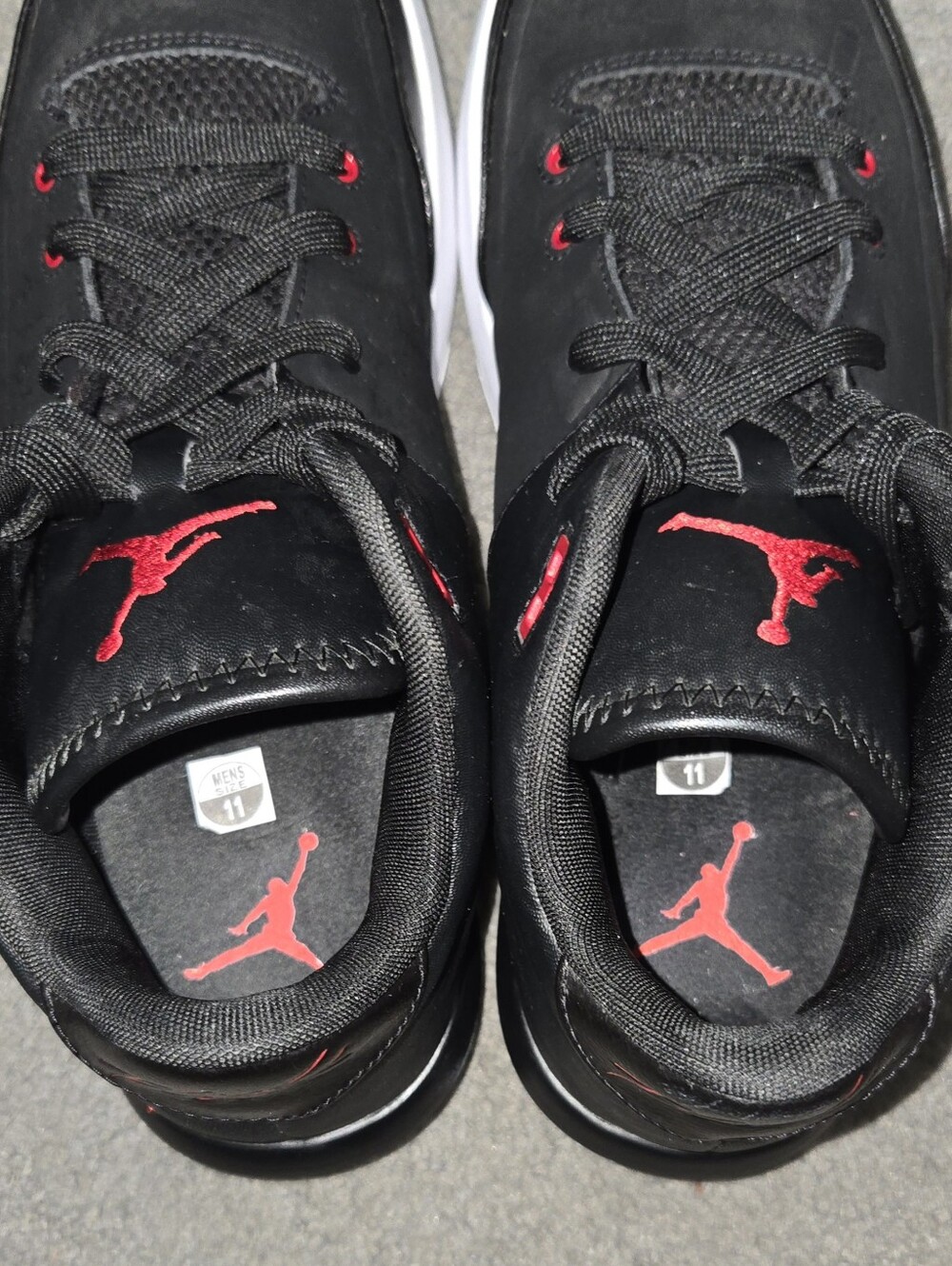 Air Jordan Flight Origin 3 "Blk/Gym Rd/Wht" - Picture 6 of 12
